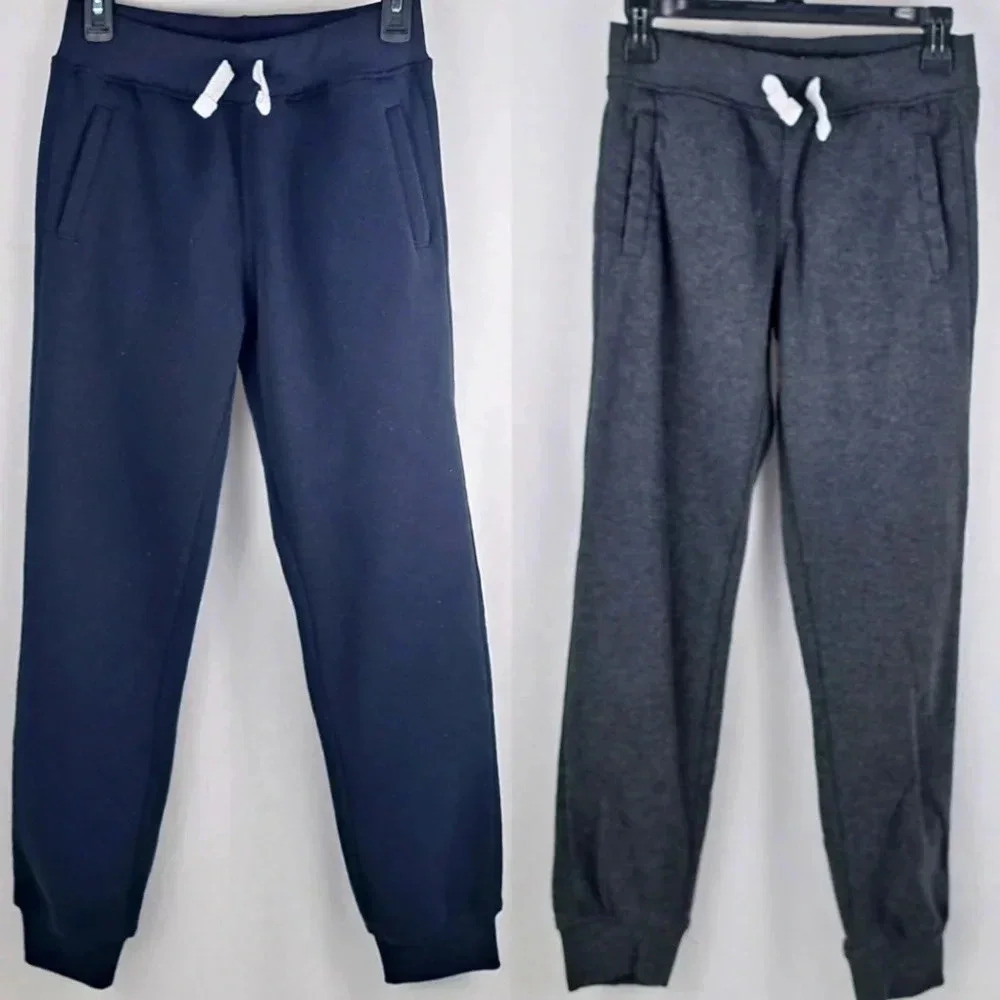 Boy's Joggers, 2 PAIR, sz M